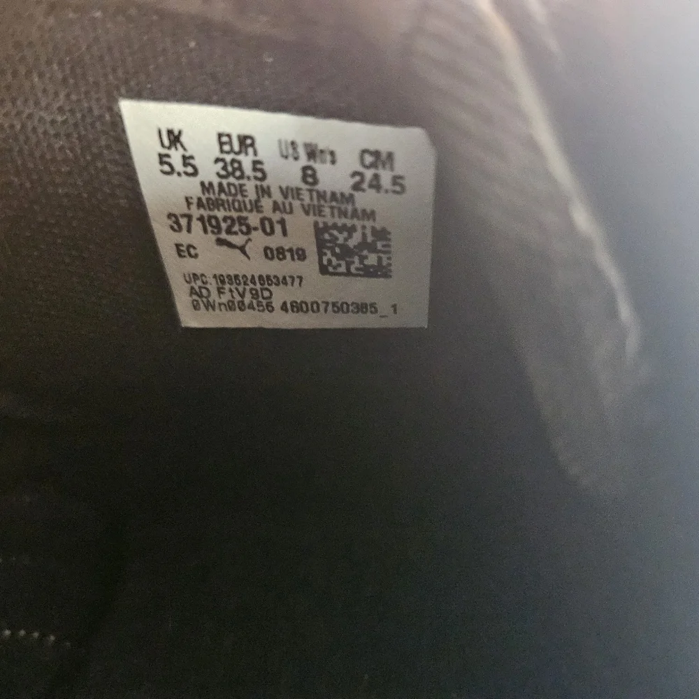 Puma Carina Suede Classic Women's Burgundy sneaker Size 8 - Picture 8 of 11